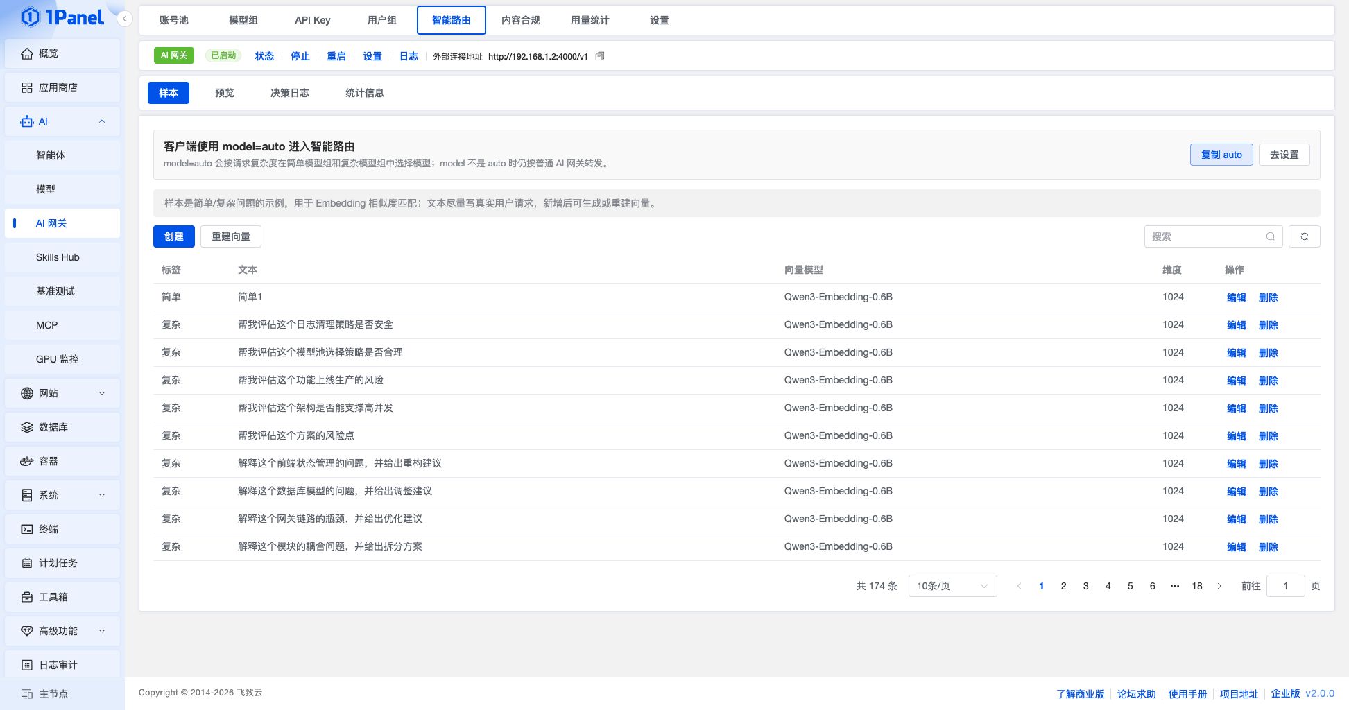 AI 网关智能路由
