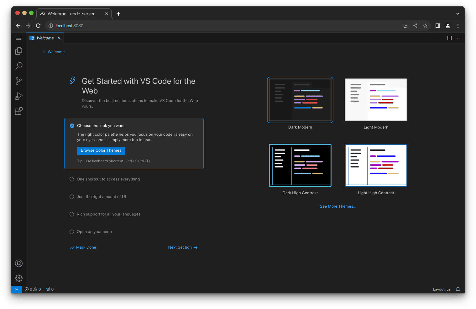 1Panel应用推荐：code-server